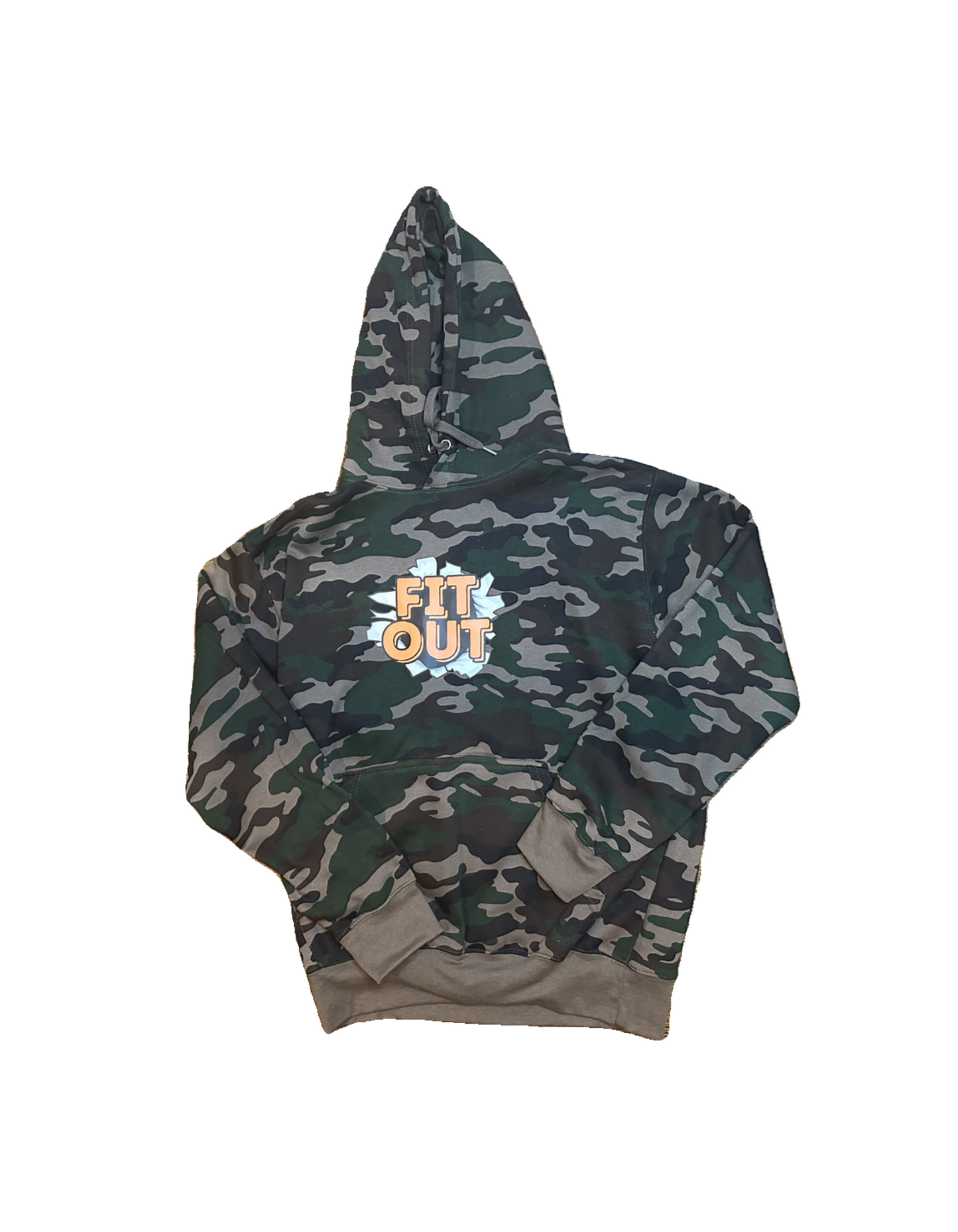 Fit Out - Camo Hoodie